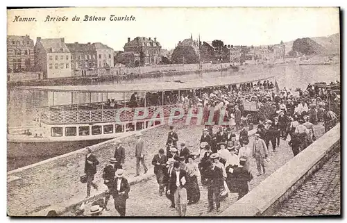 Cartes postales Namur Arrivee du Baleau