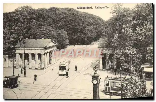 Cartes postales Dusseldorf Ratinger Tor Tramway