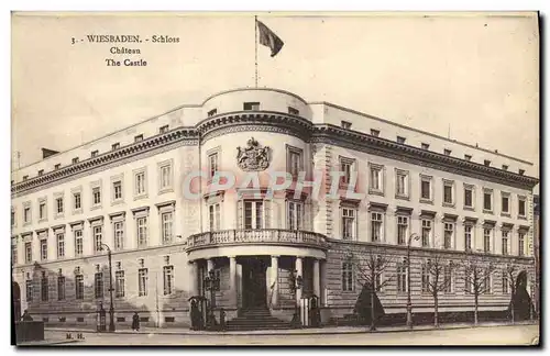 Cartes postales Wiesbaden Schloss