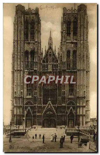 Cartes postales Bruxelles Sainte Gudule