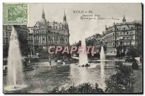 Cartes postales Koln A Rh Deutscher Ring