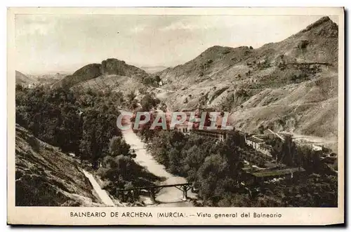 Ansichtskarte AK Balneario De Archena Vista General Del Balneario