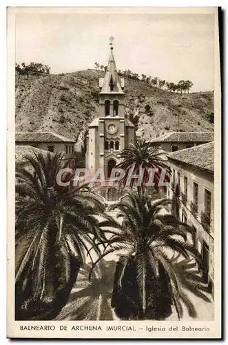 Cartes postales Balneario De Archena Iglesia Del Balneario