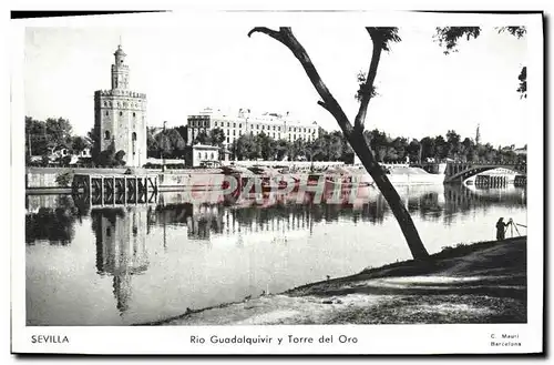 Cartes postales Sevilla Rio Guadalquivir Y Torre Del Oro