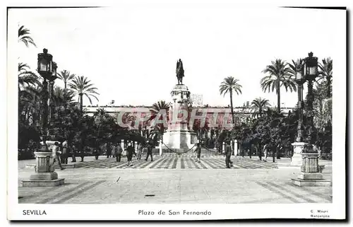 Ansichtskarte AK Sevilla Plaza De San Fernando