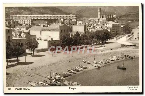 Cartes postales Port Bou playa