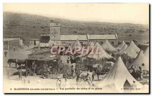 Cartes postales Mahiridja Vue Partielle Du Camp Et Du Goum