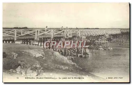 Cartes postales Merada Le Pont Sur La Molouya