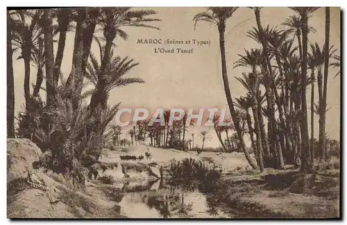 Cartes postales Maroc L&#39Oued Tensif