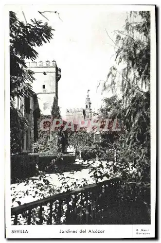 Cartes postales moderne Sevilla Jardines Del Alcazar