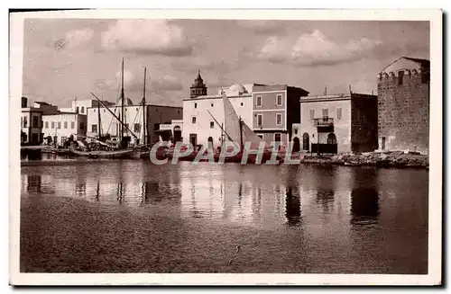 Ansichtskarte AK Bizerte Vue Du Vieux Port Bateaux