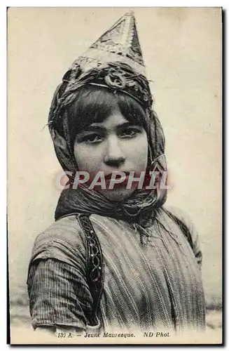Cartes postales Jeune Mauresque