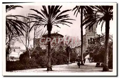 Cartes postales moderne Bizerte Le Jardin et I&#39Eglise