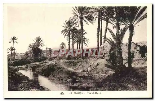 Cartes postales Gabes Ras el Oued