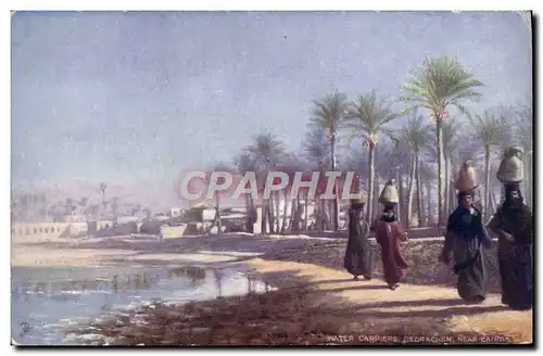 Cartes postales Water carriers near Cairo Egypt