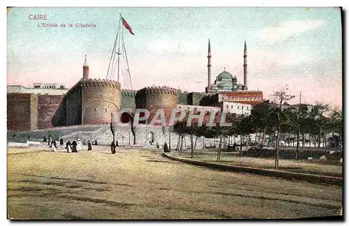 Cartes postales Caire L&#39Entree de la Citadelle