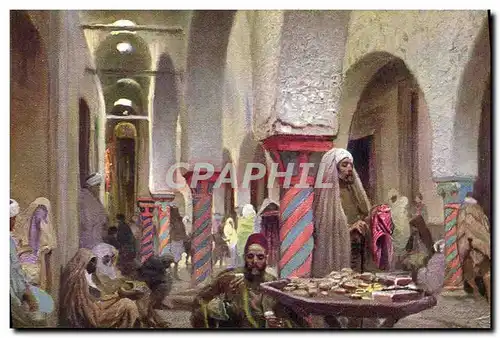 Cartes postales Au Bazar Egypte