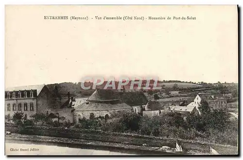 Cartes postales Entrammes Vue d'ensemble Monastere de Port Salut