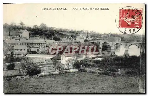 Cartes postales Laval Rochefort sur Mayenne