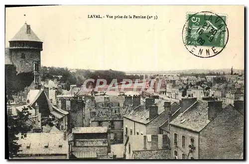 Cartes postales Laval Vue prise de la Perrine