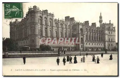 Ansichtskarte AK Saint Germain En Laye Facade septentrionale du Chateau