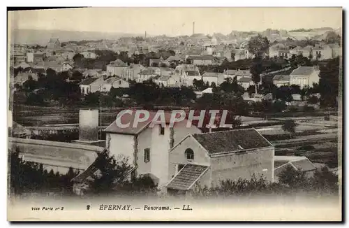 Cartes postales Epernay Panorama