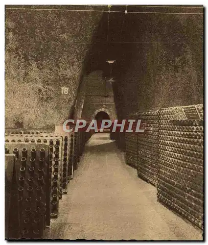 Cartes postales Champagne Pommery Greno Reims Enfilade De Crayeres d'Origine Gallo Romaine