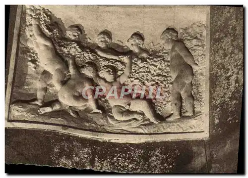 Cartes postales Champagne Pommery Greno Reims Bas Relief Sculpte Dans La Craie