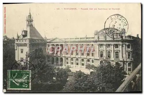 Ansichtskarte AK Toulouse Facade Est Du Capitole Et Square