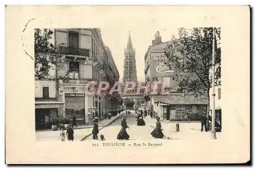 Cartes postales Toulouse Rue St Bernard