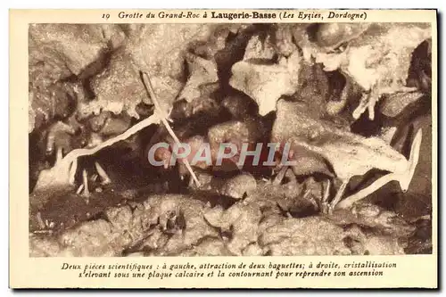 Cartes postales Grotte Du Grand Roc A Laugerie Basse Les Eyzies