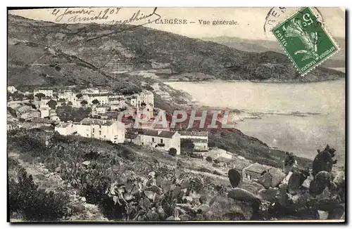 Cartes postales Cargese Vue Generale