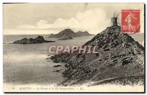 Ansichtskarte AK Ajaccio La Parata Et Les Sanguinaires