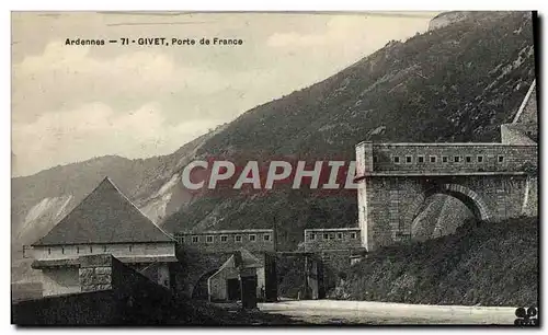 Cartes postales Ardennes Givet Porte de France