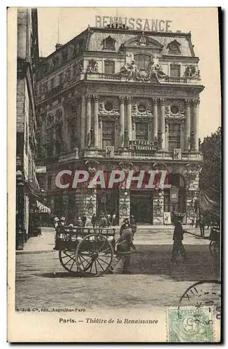 Cartes postales Paris Theatre de la Renaissance