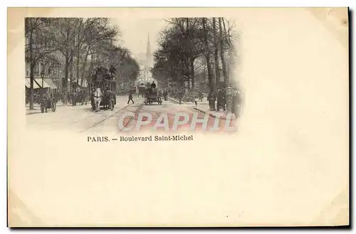 Cartes postales Paris Boulevard Saint Michel