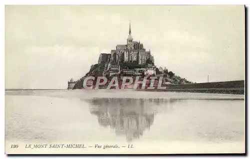 Cartes postales Le Mont Saint Michel Vue Generale