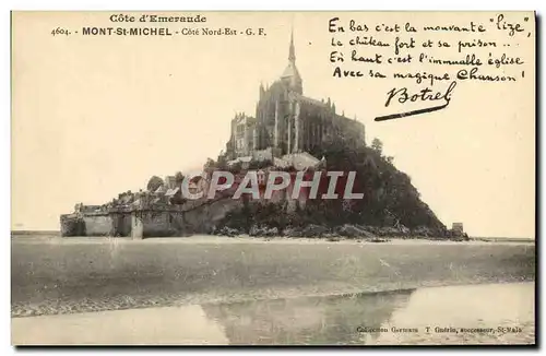 Ansichtskarte AK Le Mont Saint Michel Botrel