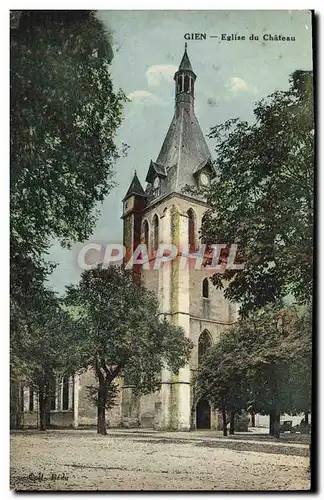 Cartes postales Gien Eglise du Chateau