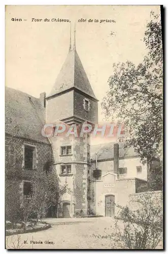 Cartes postales Gien Tour du Chateau cote de la prison