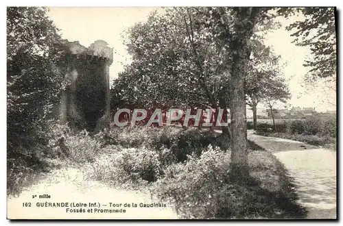 Cartes postales Guerande Tour de la Gaudinals Fosses et Promenade