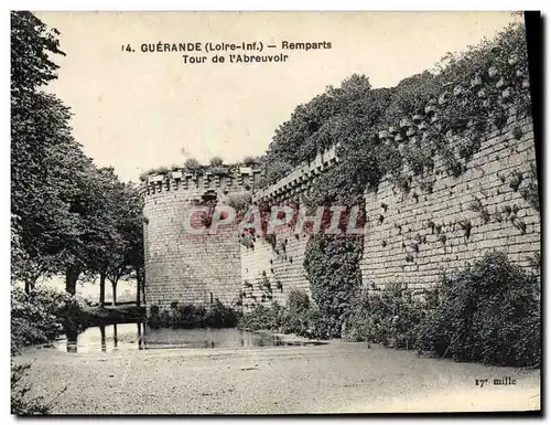Cartes postales Guerande Remparts Tour de l'Abreuvoir