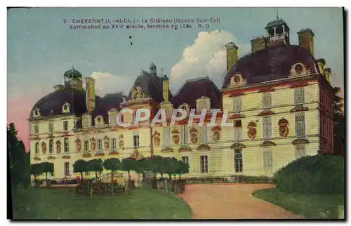 Cartes postales Cheverny Le Chateau