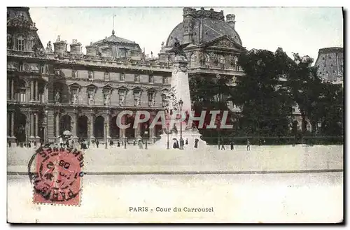 Cartes postales Paris Cour du Carrousel