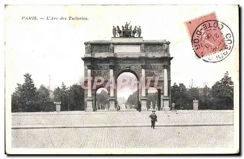 Cartes postales Paris L&#39Arc des Tuileries