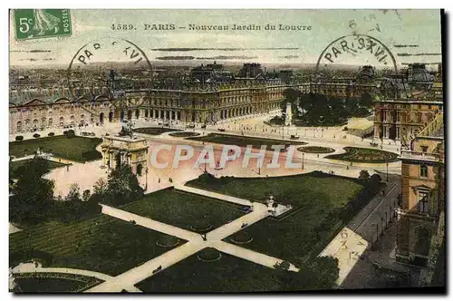 Ansichtskarte AK Paris Nouveau Jardin du Louvre