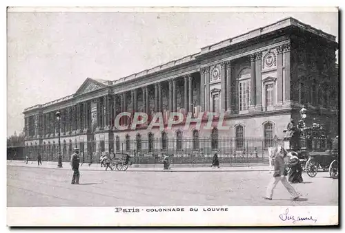 Ansichtskarte AK Paris Colonnade du Louvre