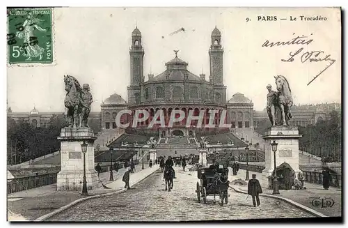 Cartes postales Paris Le Trocadero