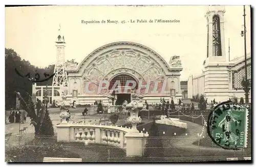 Cartes postales Nancy Exposition de Nancy Le Palais de l&#39Alimentation