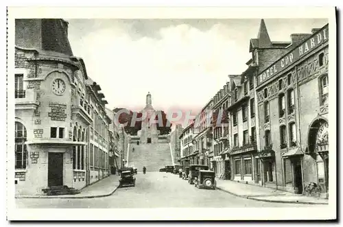 Cartes postales Verdun Avenue De La Victoire Hotel Coq Hardi